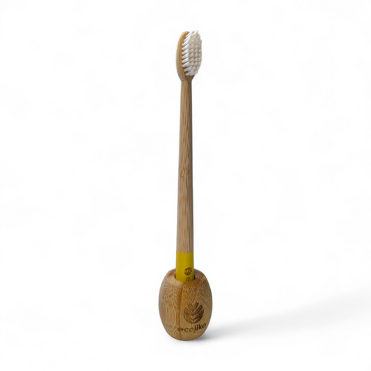 Bamboo Toothbrush Stand | Sustainable Bamboo Toothbrush Holder-1