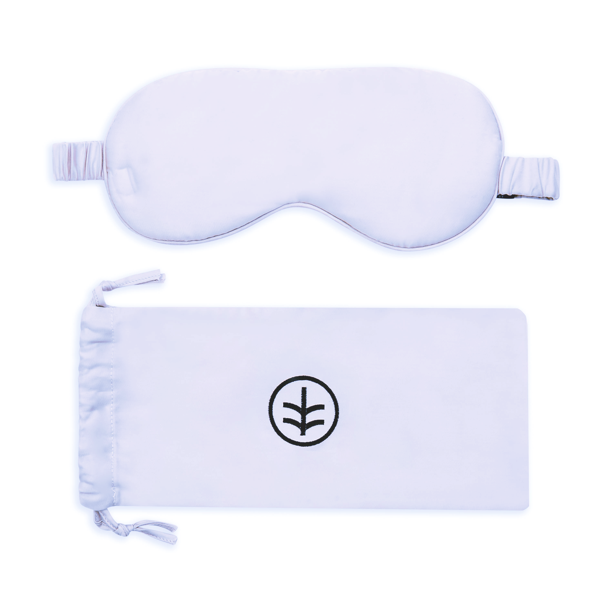 Silk Sleep Eye Mask in Sky Blue (Eucalyptus Silk)-0