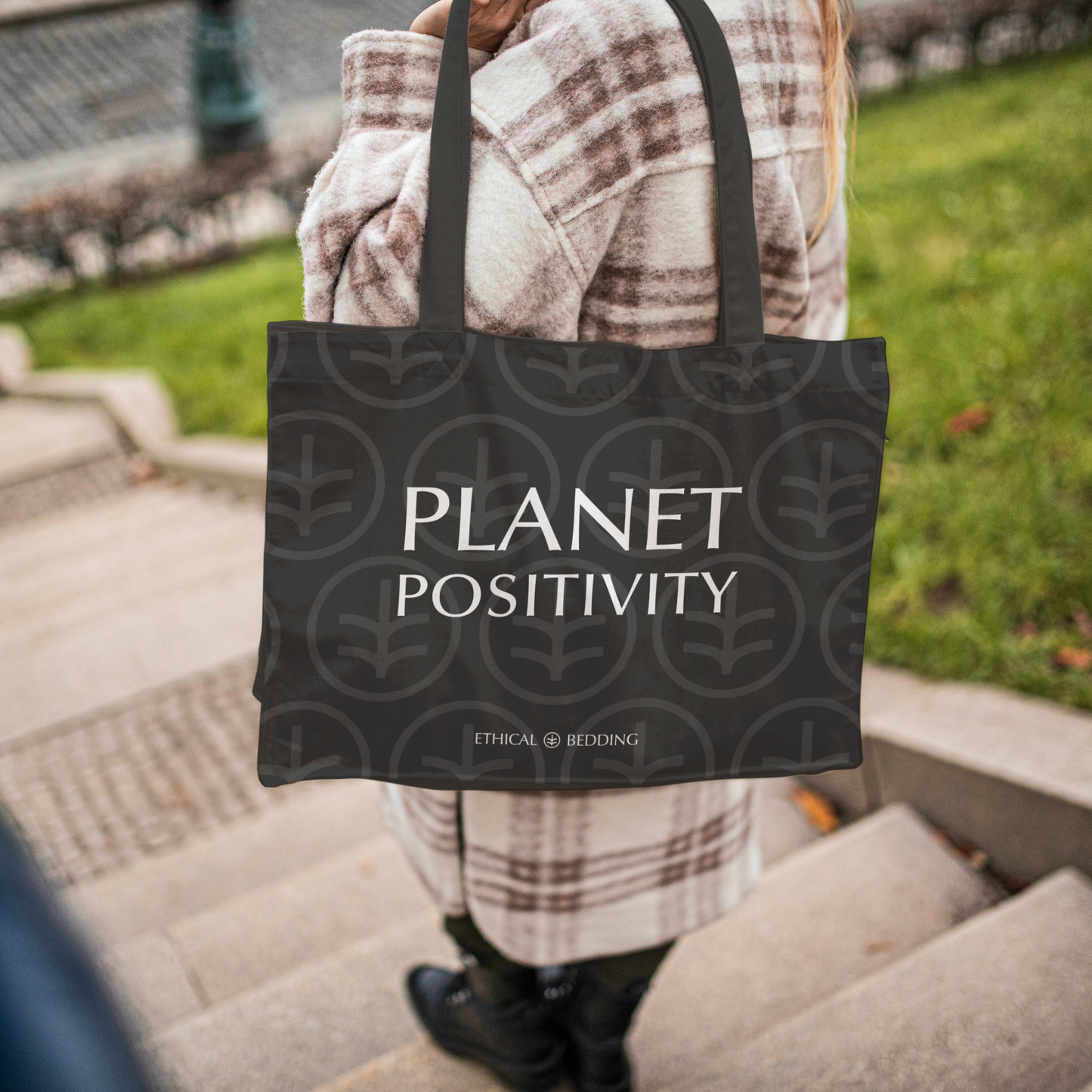 Planet Positivity Tote Bag-3